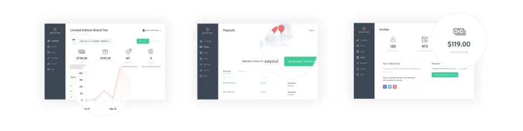 Bonfire Seller Dashboard