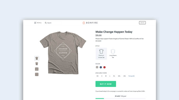 T-shirt fundraisers is a fundraising idea for kids that's quick and easy to start.