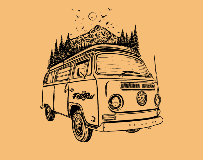 Mt. Hood Vanlife winner of best design for a small business