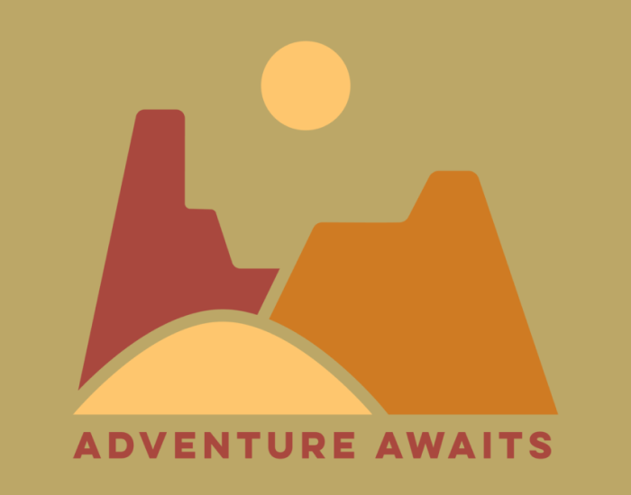bound for nowhere x adventure awaits, winner of best minimalist design