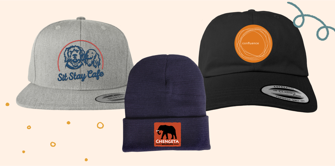Design your hat with your organizations logo.