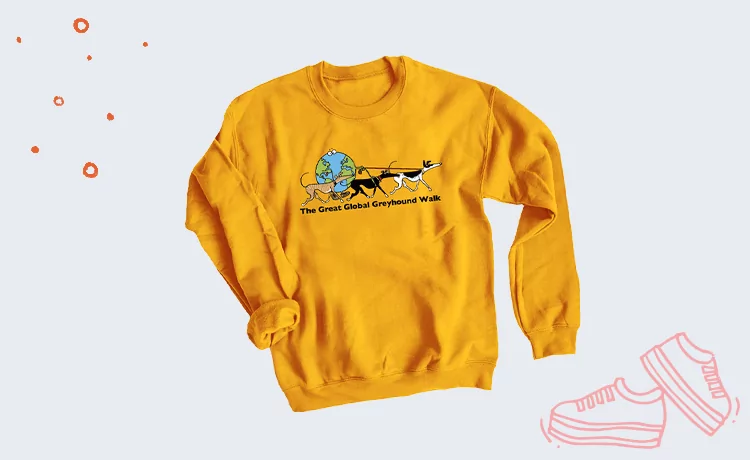 Offering t-shirts is a reliable walkathon idea that will help boost revenue.