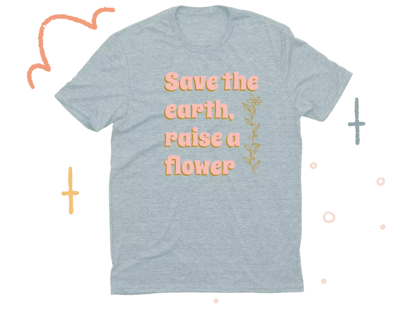The Eco Triblend Unisex Tee on bonfire.mom