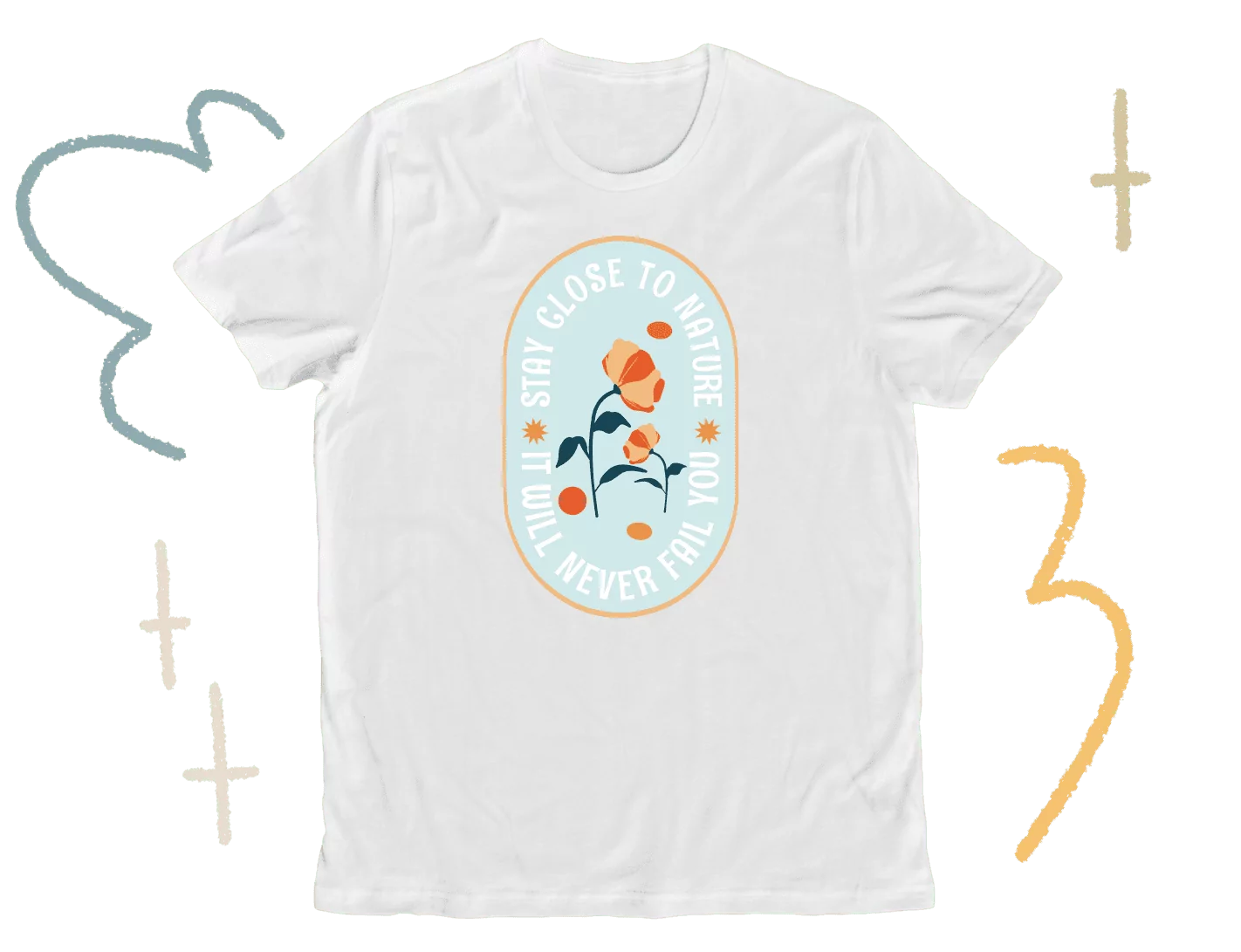 The Organic Cotton Unisex Tee on bonfire.mom