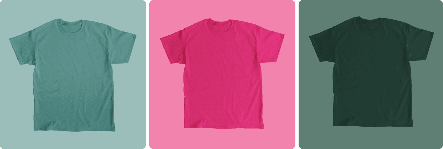 The Classic Unisex Tee shown in various colors